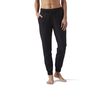 Reebok Training Supply Woven Hosen Damen - Schwarz - DE 215-VUI